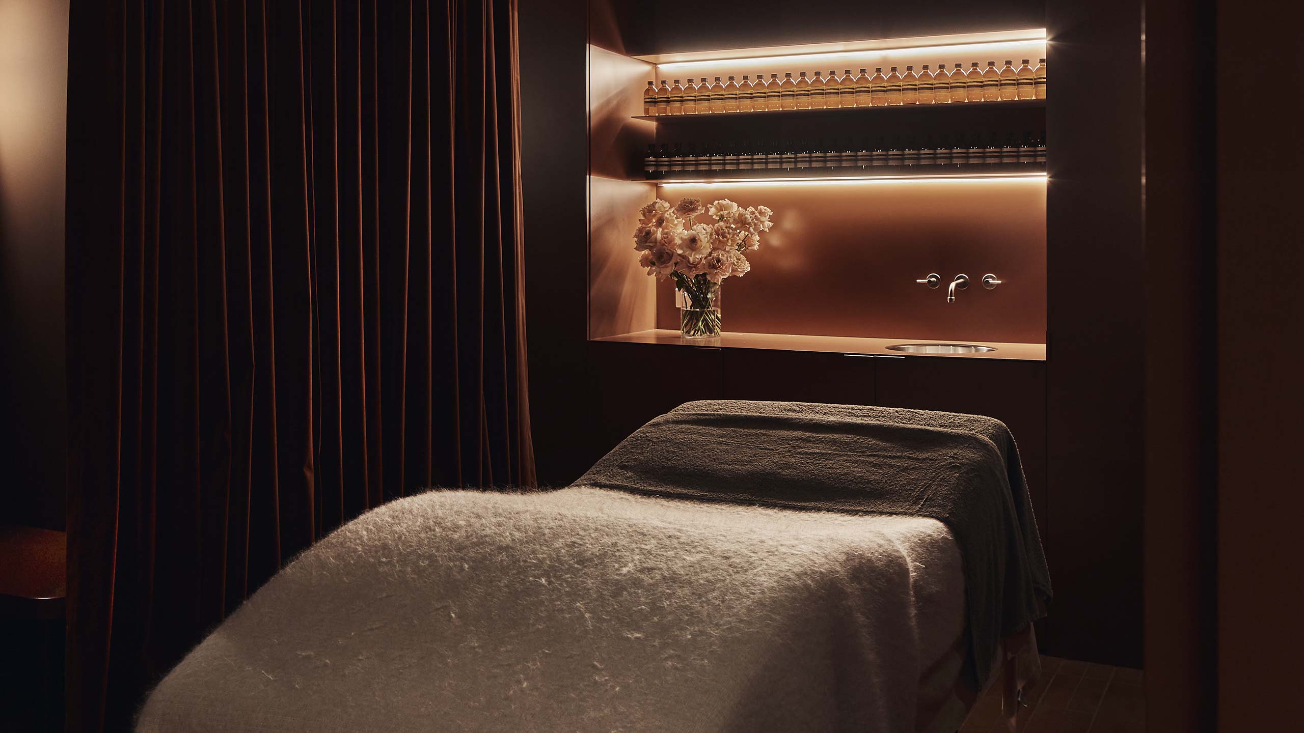 Aesop Mosman store facial treatment room interior