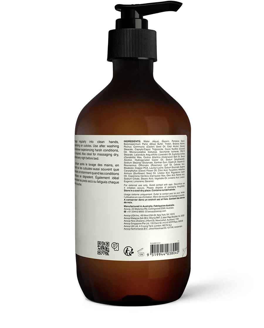 Eleos Aromatique Hand Balm 500mL