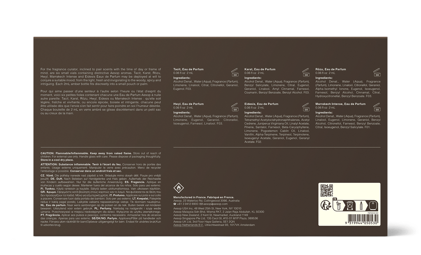 Fragrance Anthology Volume I