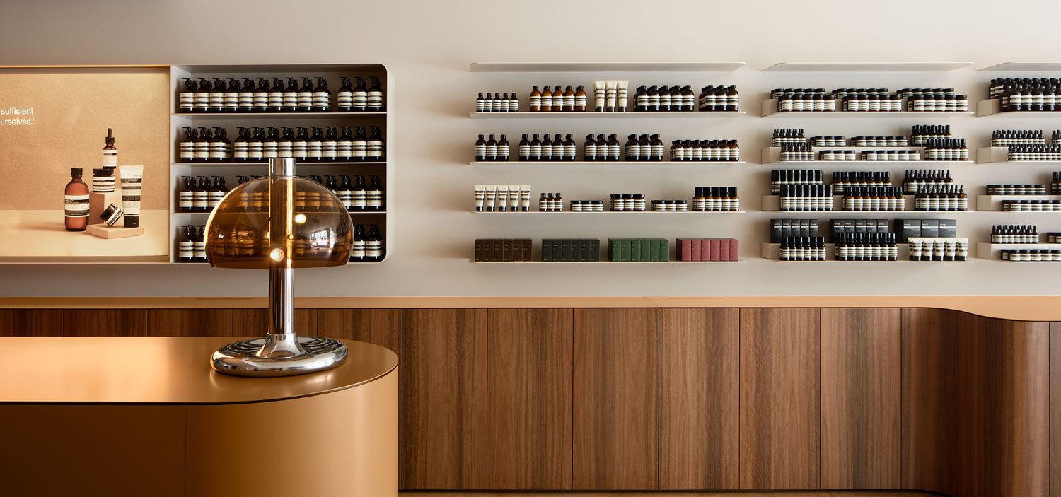 Aesop store interior