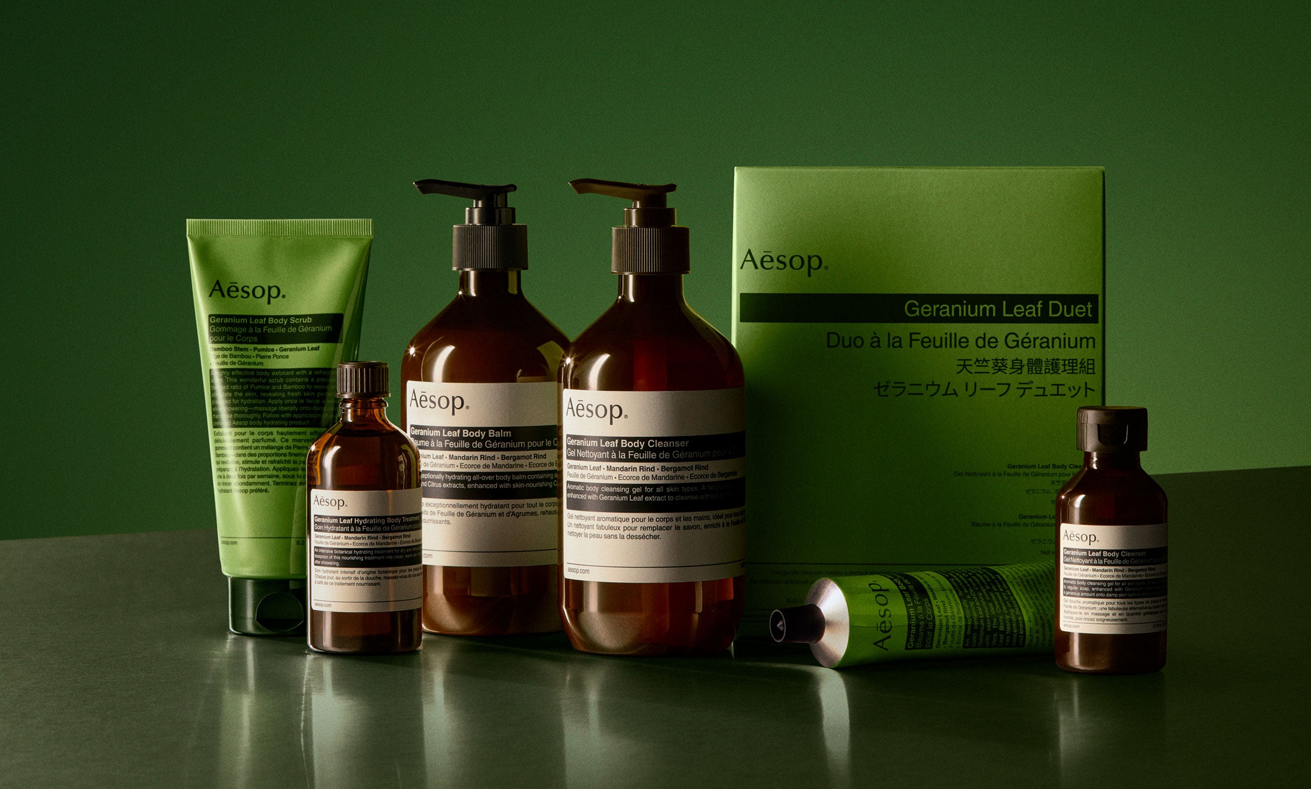 The story of Geranium Leaf Body Care | Aesop SG