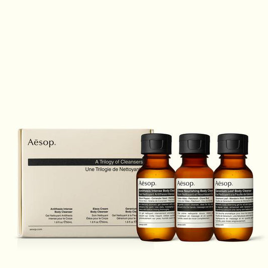 A Trilogy of Cleansers